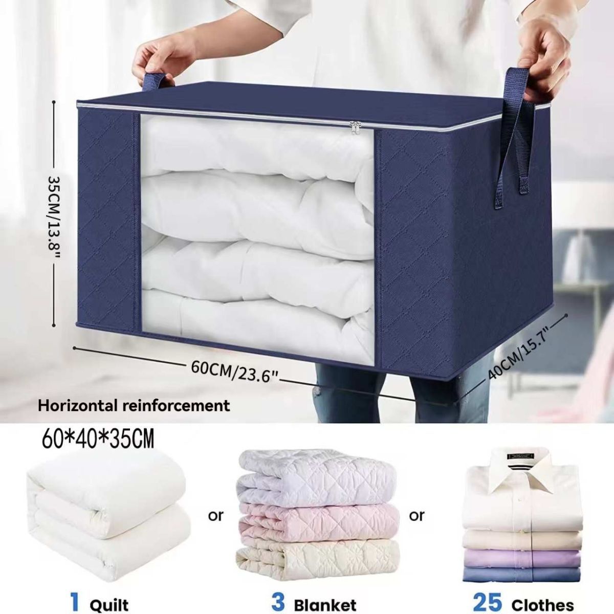 Extra Large Storage Bins Foldable