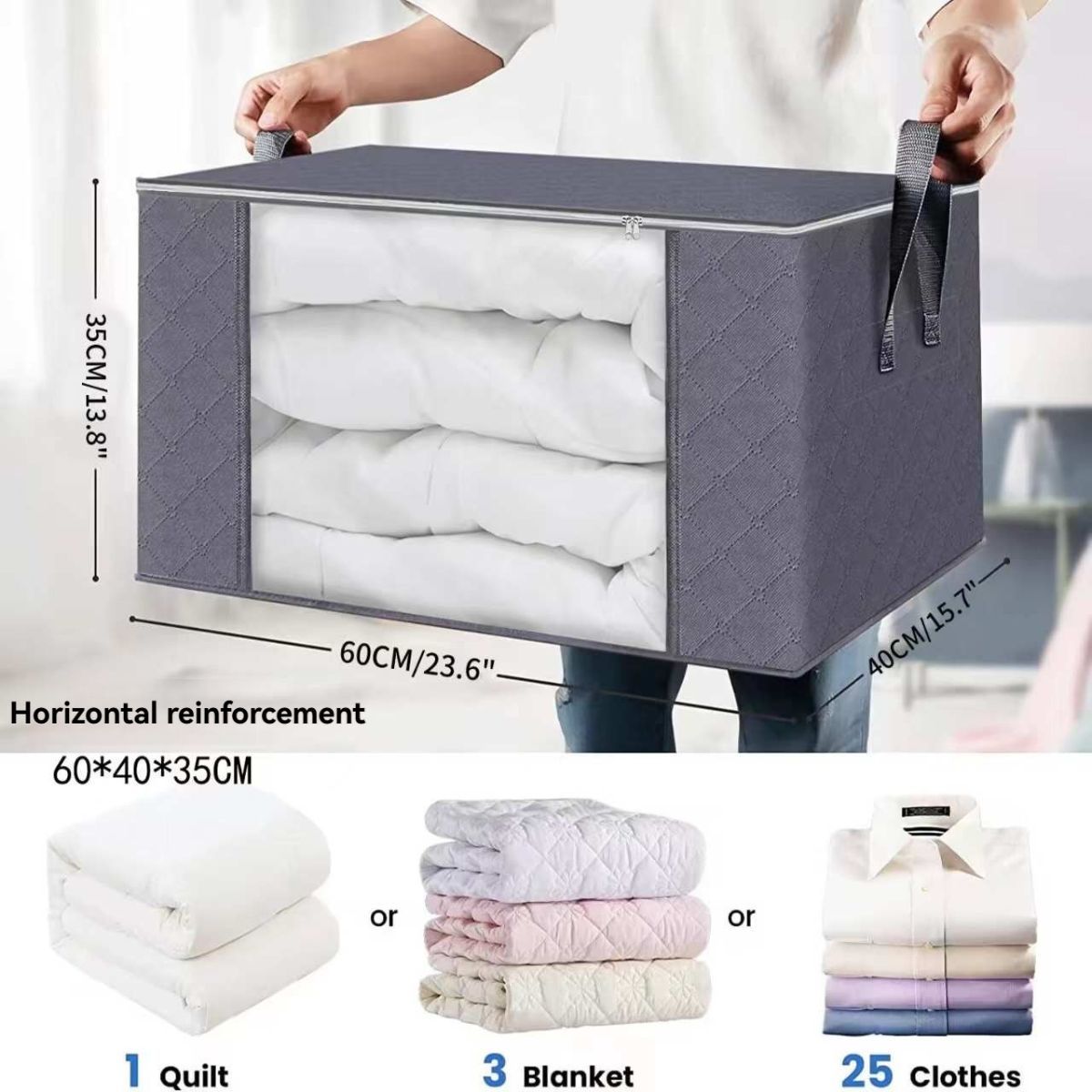 Extra Large Storage Bins Foldable