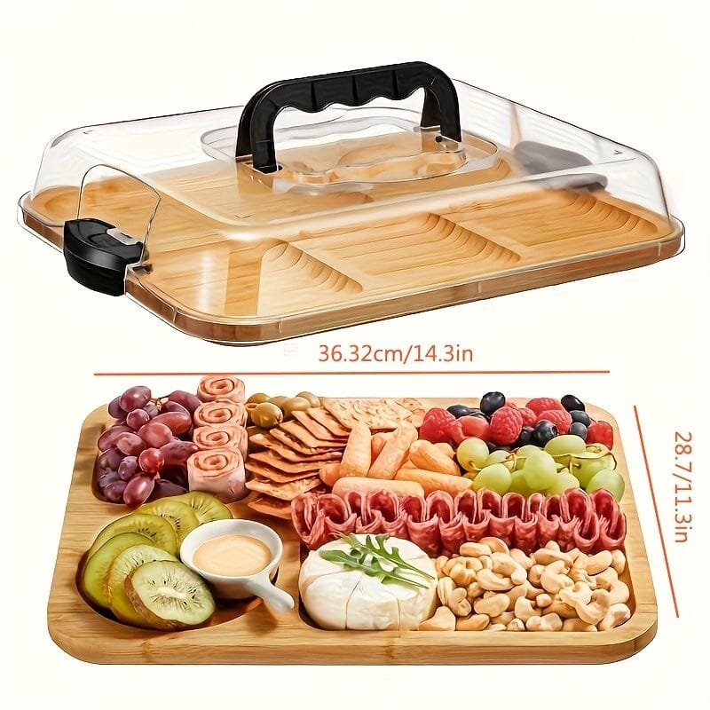 Cheese Tray With Lid