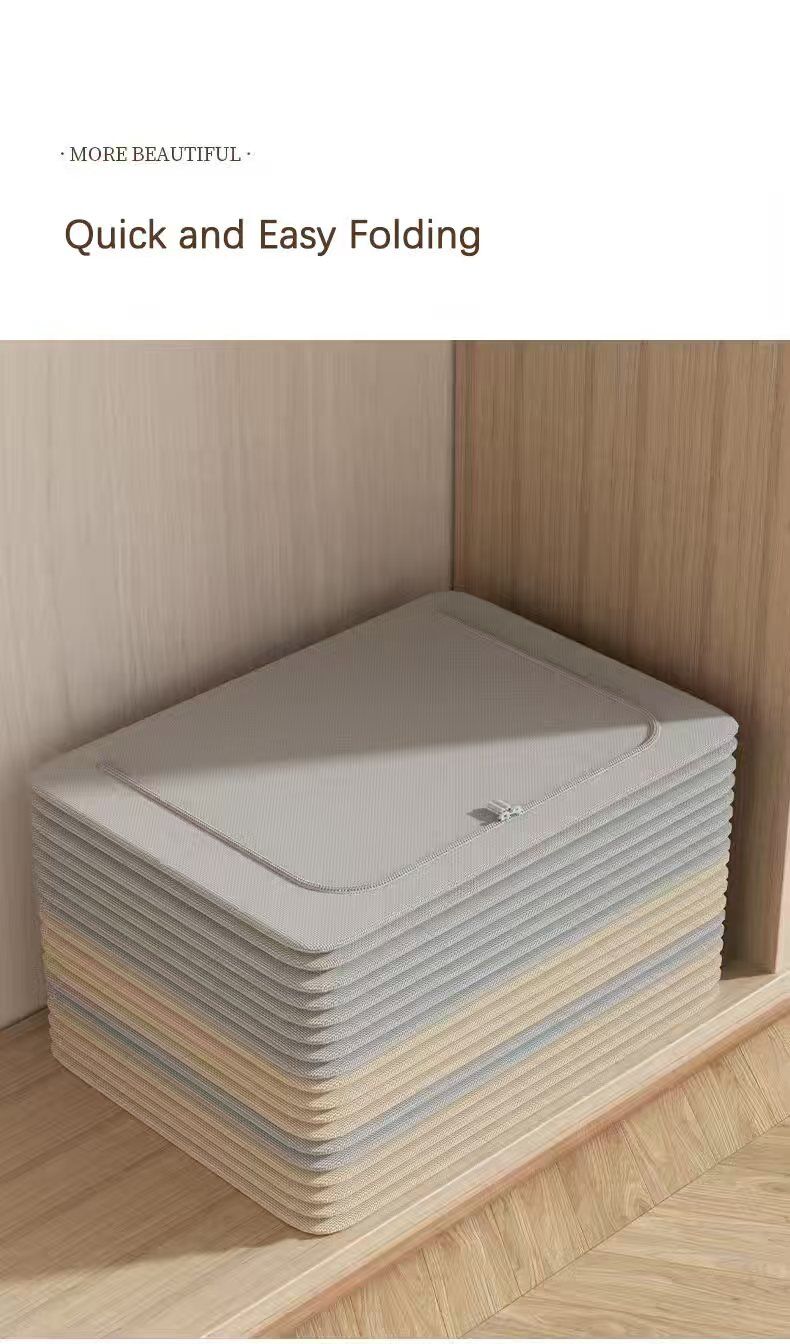 Fabric Storage Box Dark Grey