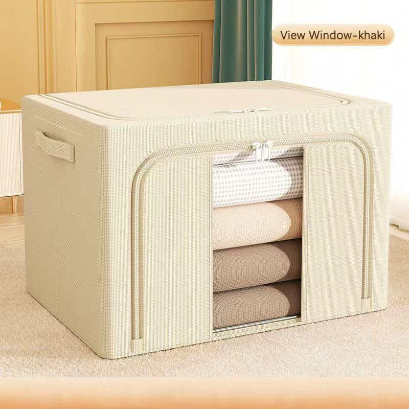 Fabric Storage Box Khaki