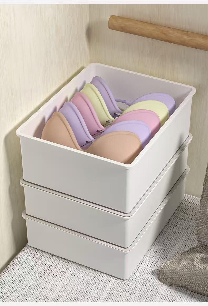 Storage Box White Plastic