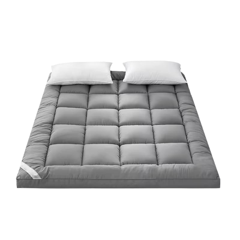 Pillowtop Mattress Topper Grey 183x203cm
