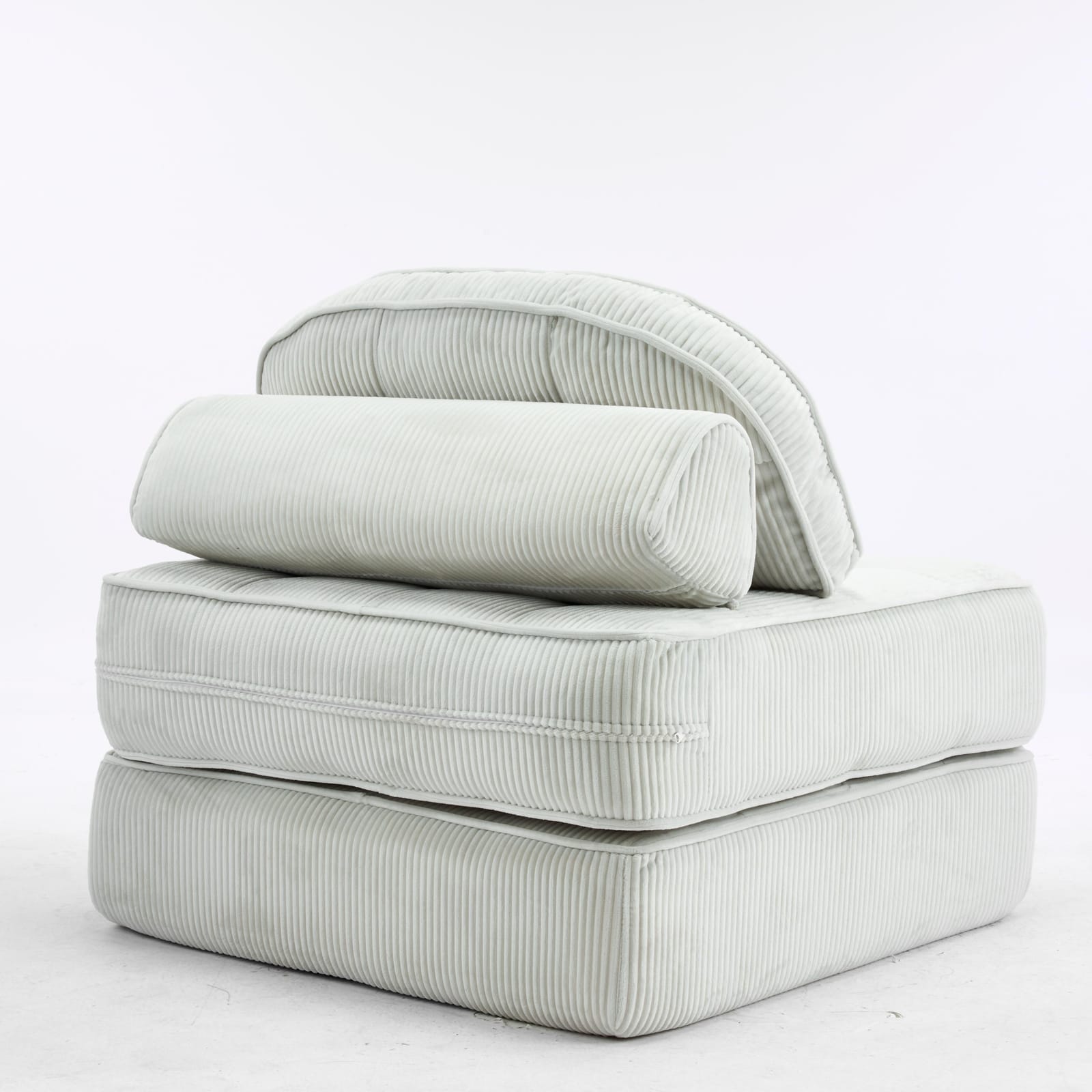 Foldable Lounge Chair Grey