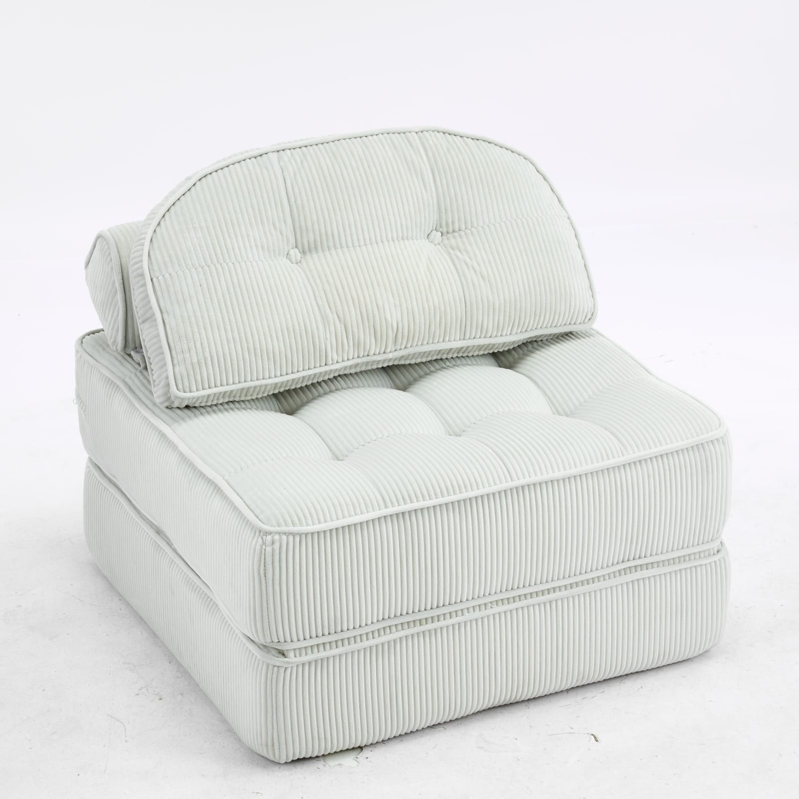Foldable Lounge Chair Grey