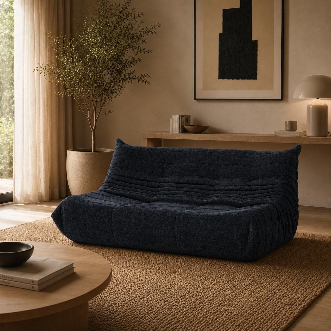 Modern 3 Seater Lounge Chair