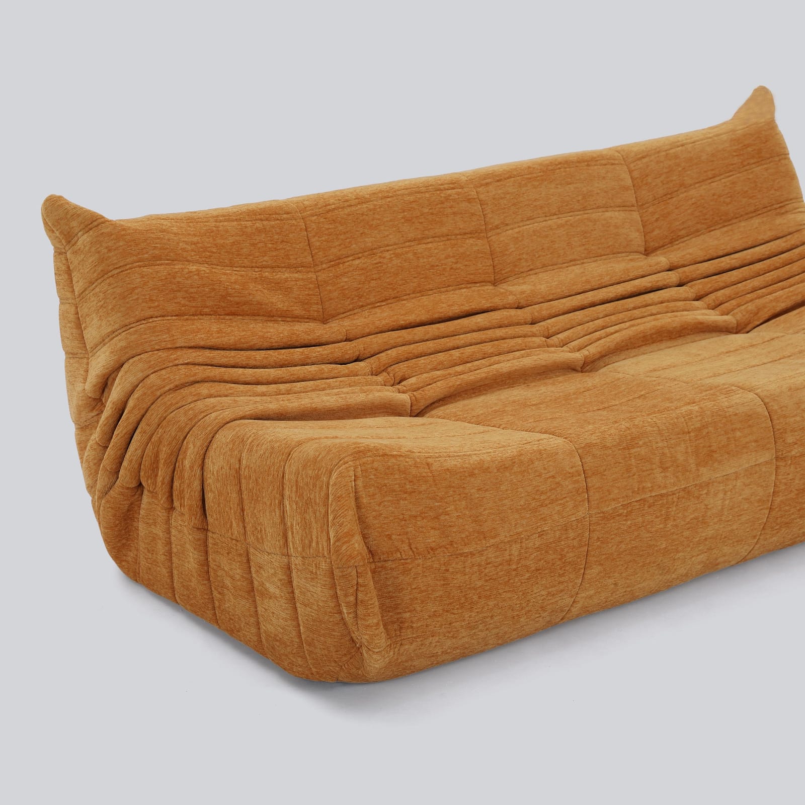 3 Seater Lounge Chair Yellow