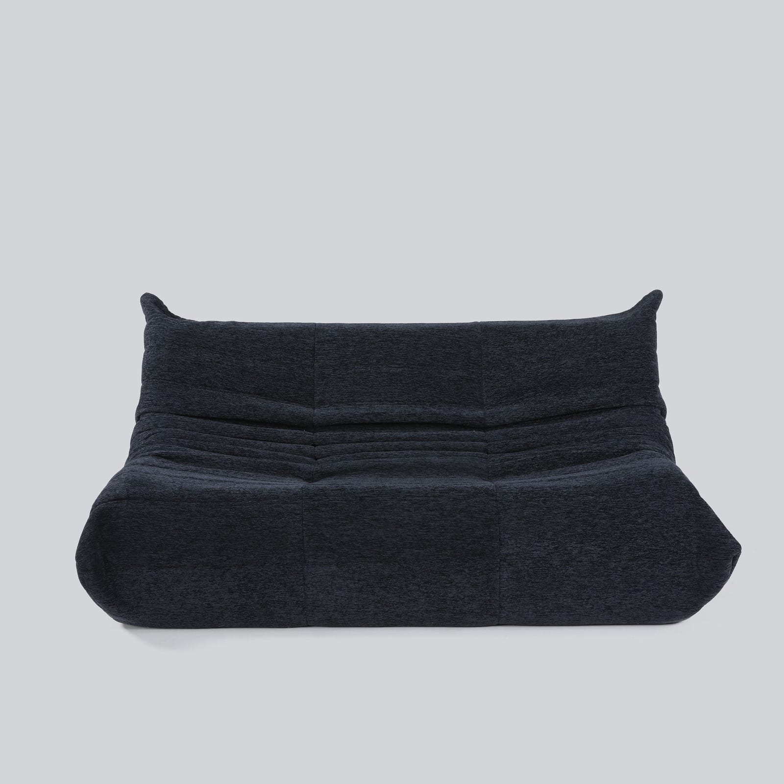 2 Seater Lounge Chair Black