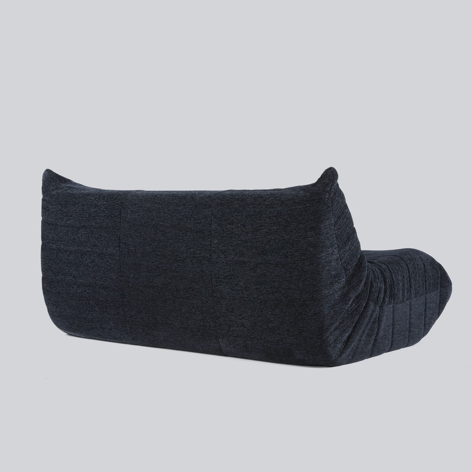 2 Seater Lounge Chair Black