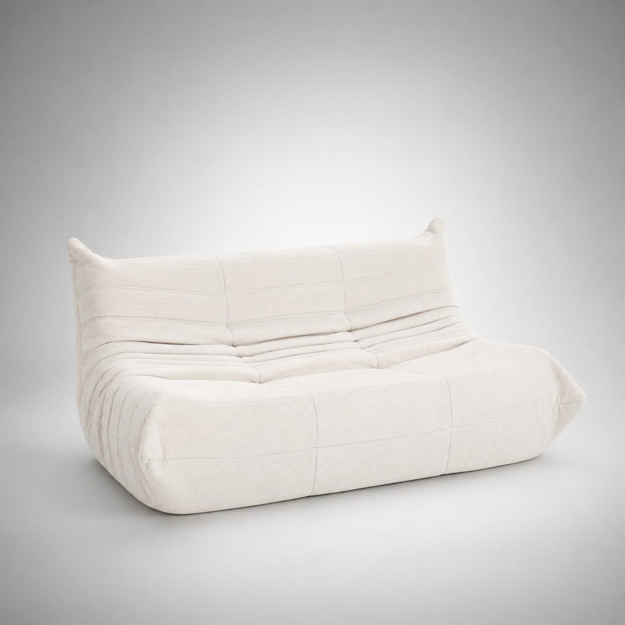 2 Seater Lounge Chair Beige