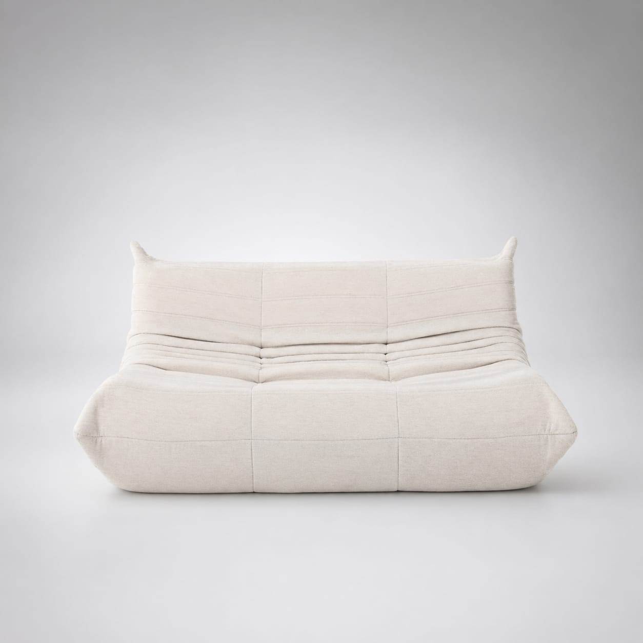 2 Seater Lounge Chair Beige