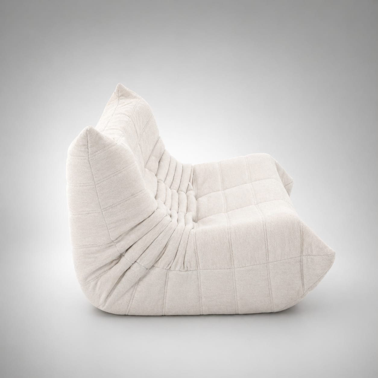 2 Seater Lounge Chair Beige