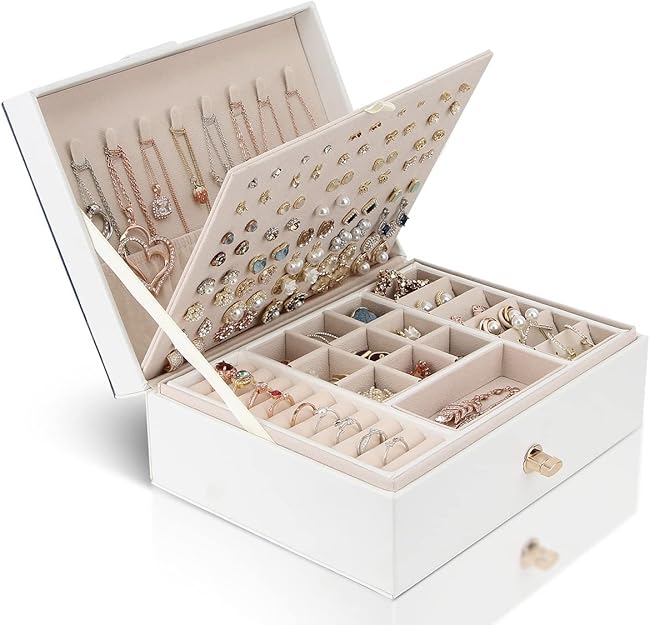 Jewelry Box Organizer Large 9.1x6.8x3.5cm