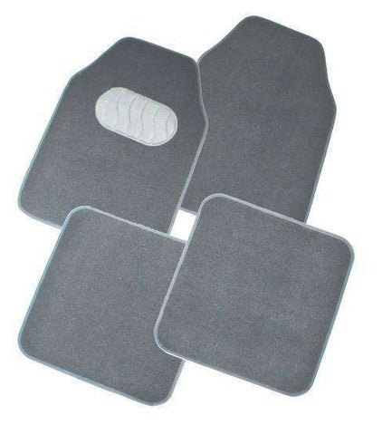 4-Piece Car Mat - Grey [Carpet]
