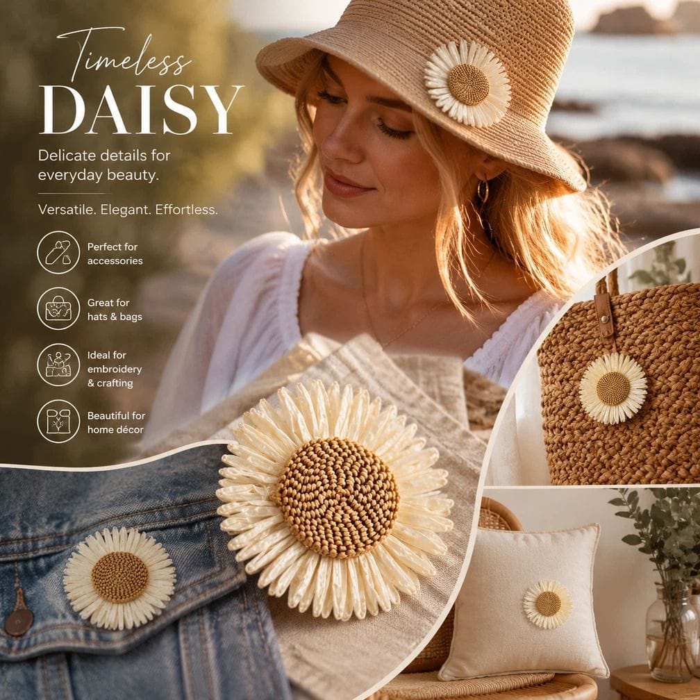 Boho Artificial Sunflower Daisy Craft Flowers 8pk | Simplede