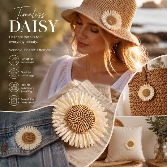 Artificial Flowers & Plants - Boho Artificial Sunflower Daisy Craft Flowers 8pk