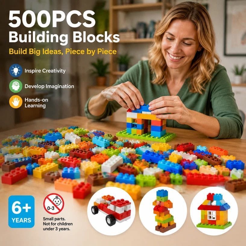 Mini Building Blocks 500pc DIY Puzzle Toy | Simpledeals
