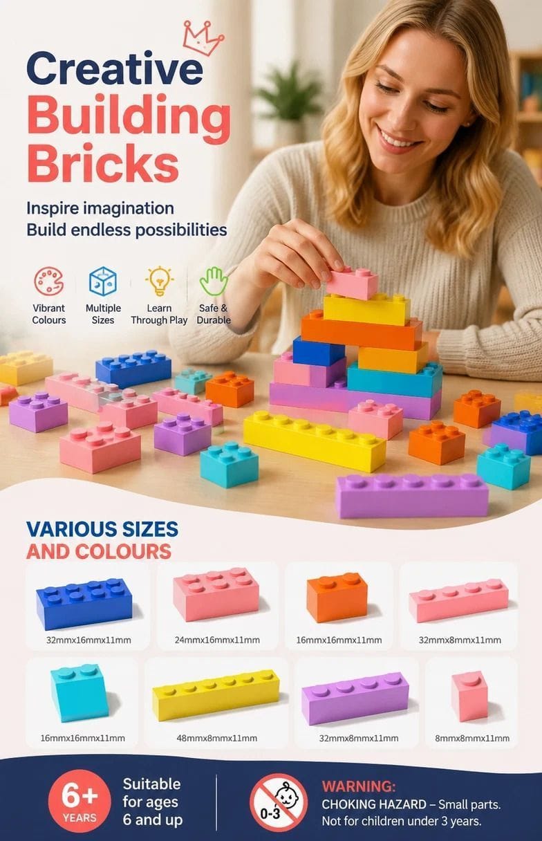 Mini Building Blocks 500pc DIY Puzzle Toy | Simpledeals