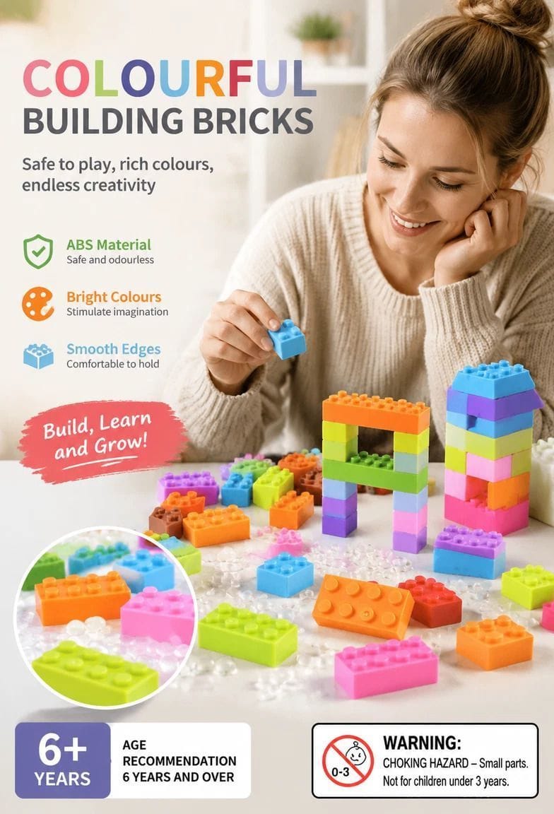 Mini Building Blocks DIY Toy 2 Pack 200pcs | Simpledeals