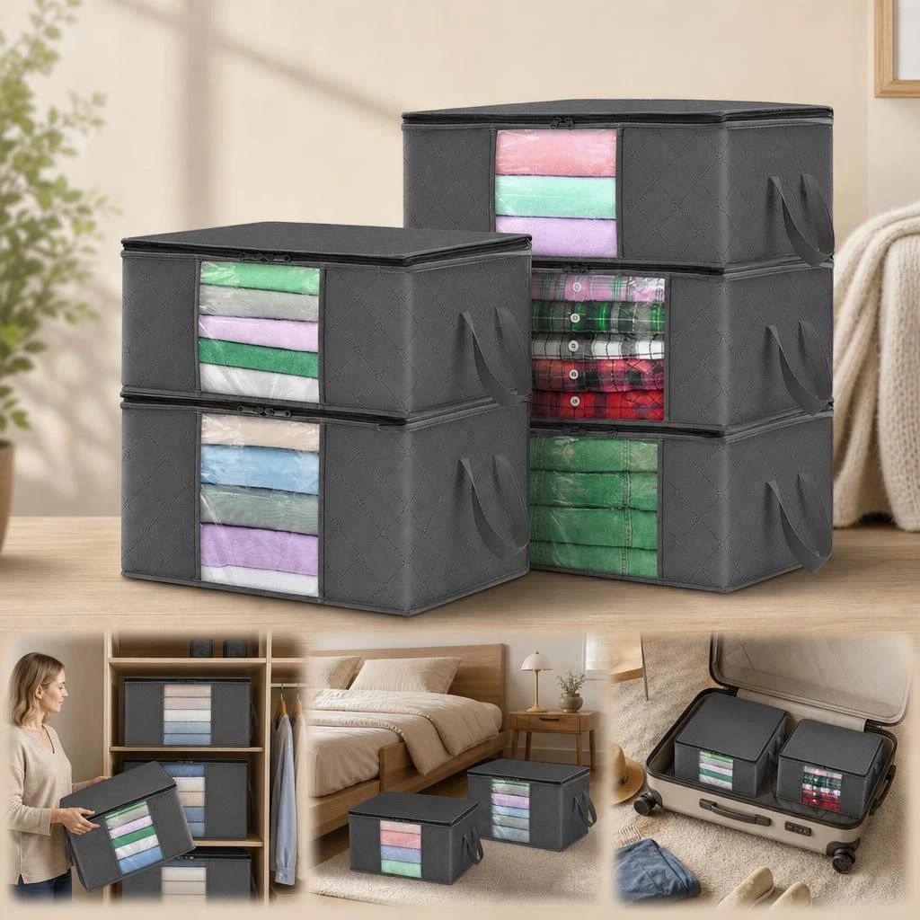 Large Storage Bags Black single