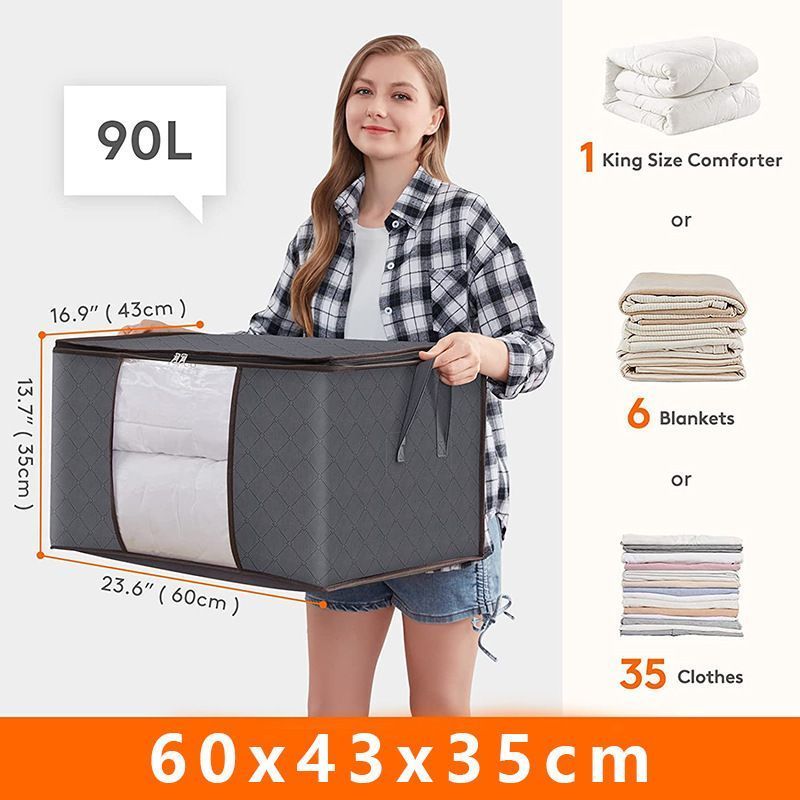Large Storage Bags Black single