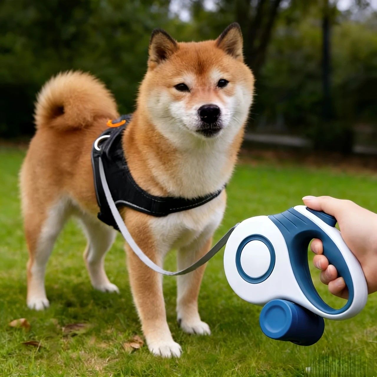 Retractable Dog Leash 3m One-Click Lock | Simpledeals