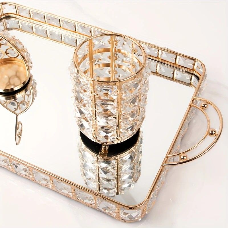 Crystal Pen Holder Makeup Brush Organiser | Simpledeals