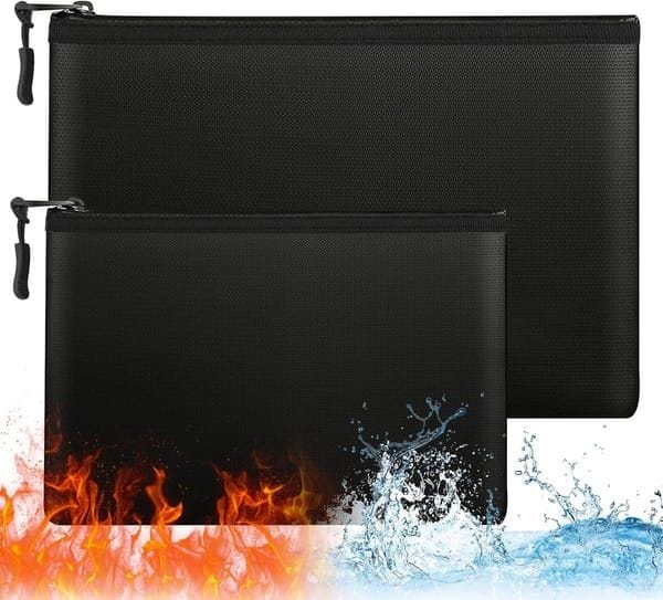 Fireproof Bags Waterproof Storage 34x24cm