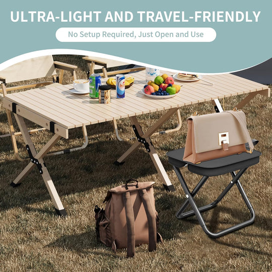 Folding Camping Stool Portable Ultralight 2 Pack | Outdoor Recreation - photo 6