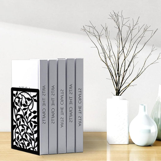 Metal Bookends Black