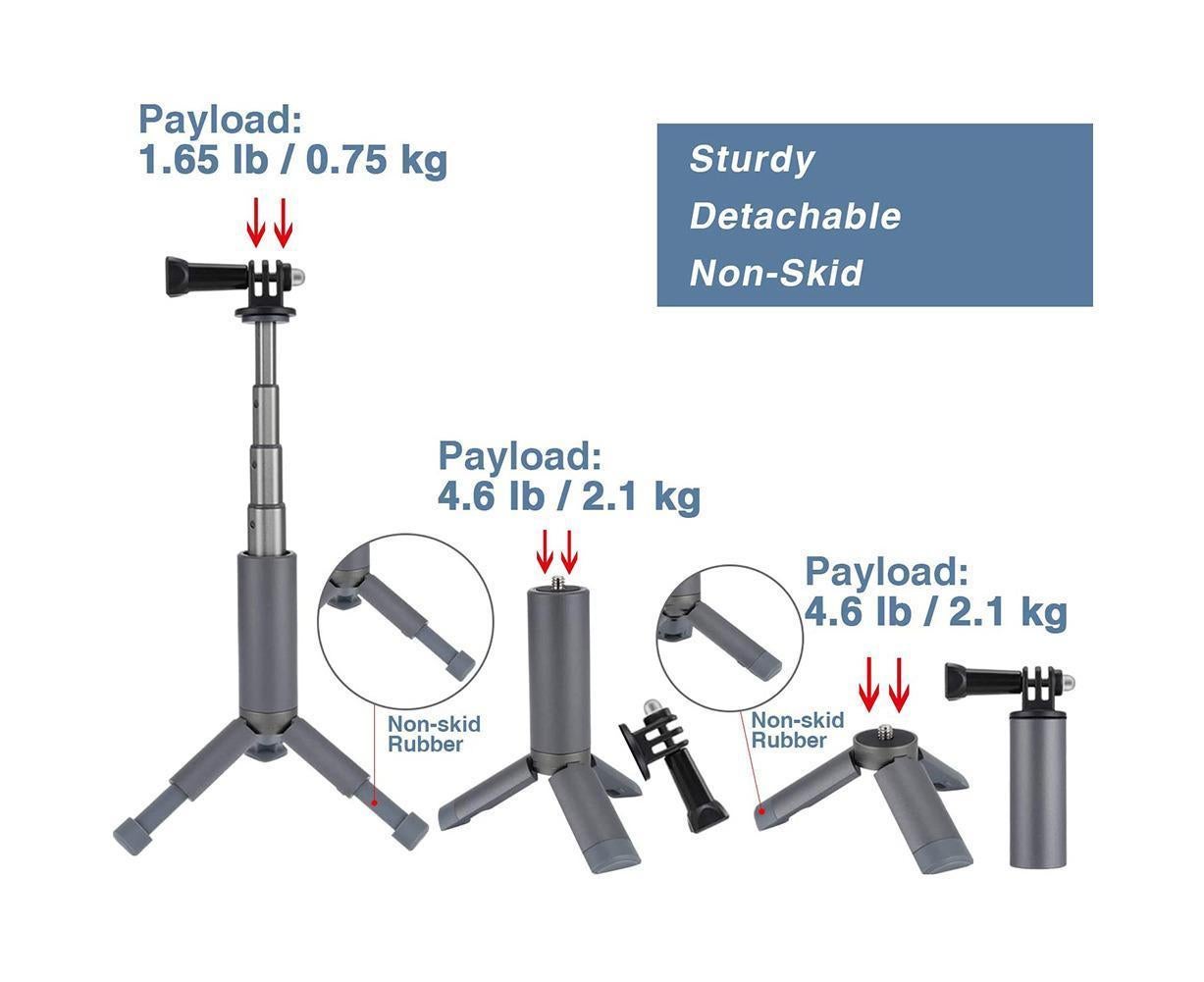 DJI Osmo Action Tripod Selfie Stick Stand | Simpledeals