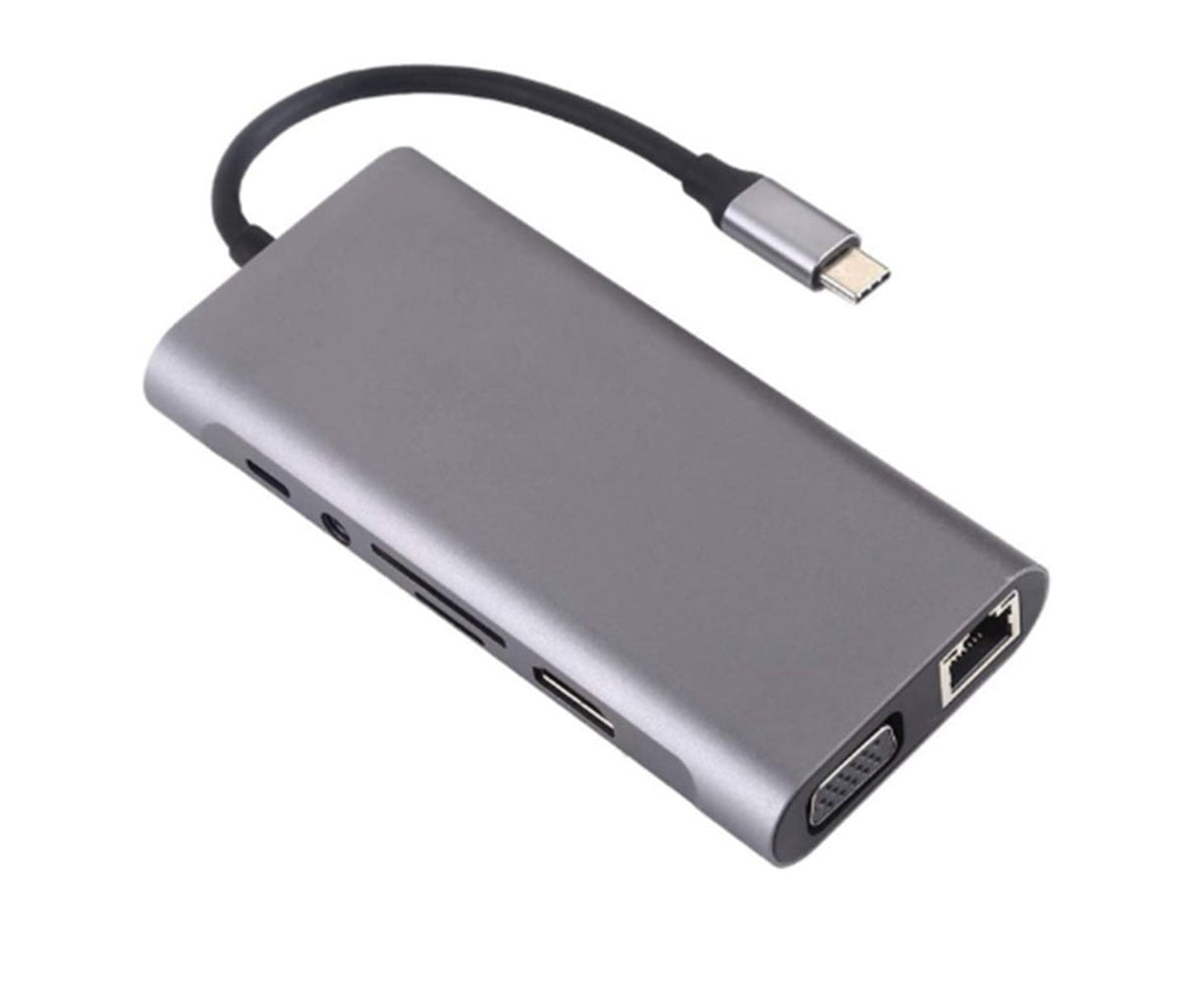 11-in-1 USB-C Docking Station 4K HDMI Hub | Simpledeals