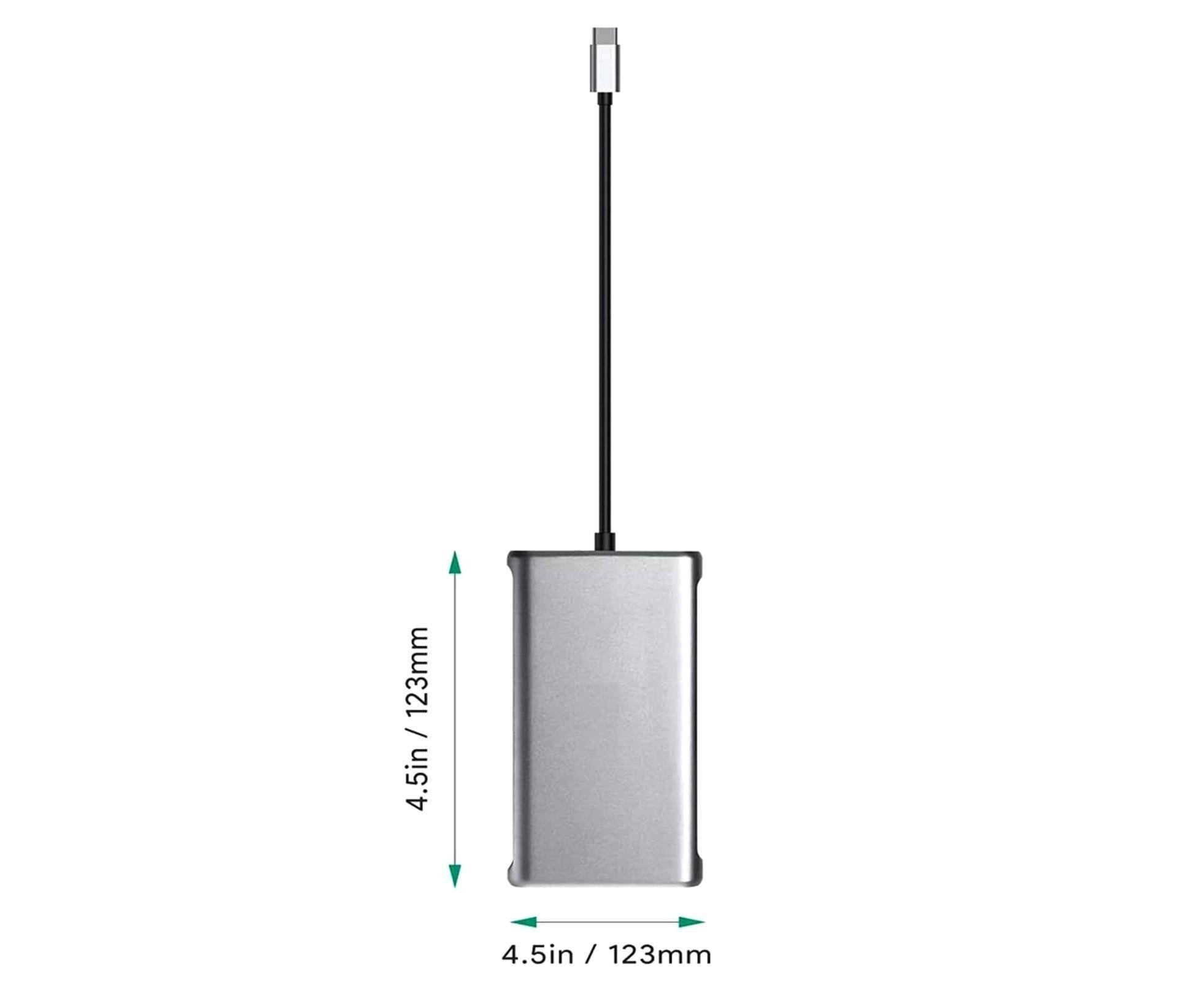 12-in-1 USB-C Hub Dual HDMI Docking Station | Simpledeals