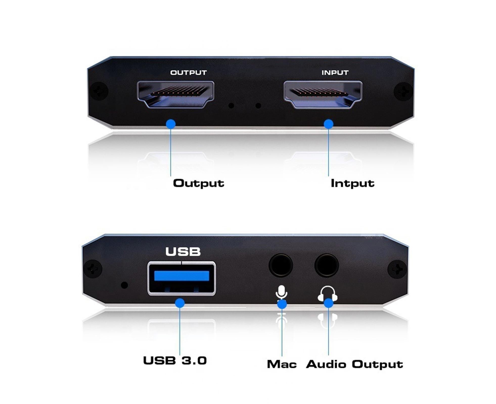 4K USB Video Capture Card Game Streaming 1080p | Simpledeals