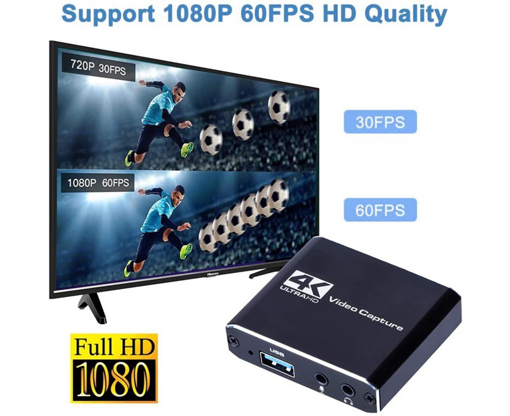 4K USB Video Capture Card Game Streaming 1080p | Simpledeals