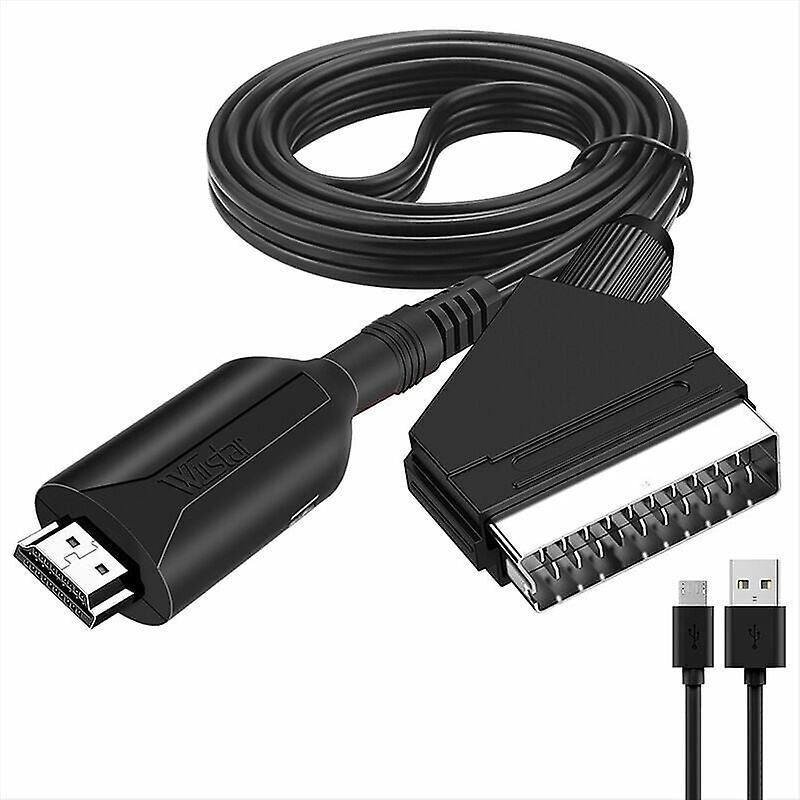 SCART to HDMI Converter DVD PS3 Set-Top Box | Simpledeals
