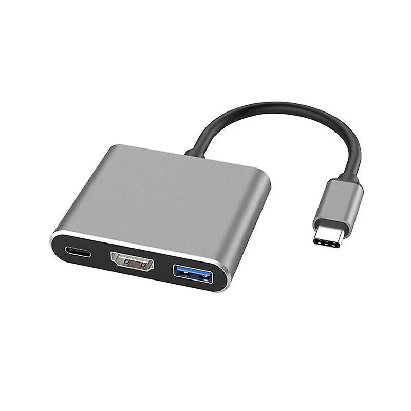USB-C 3-in-1 Hub HDMI USB 3.0 PD Adapter | Simpledeals