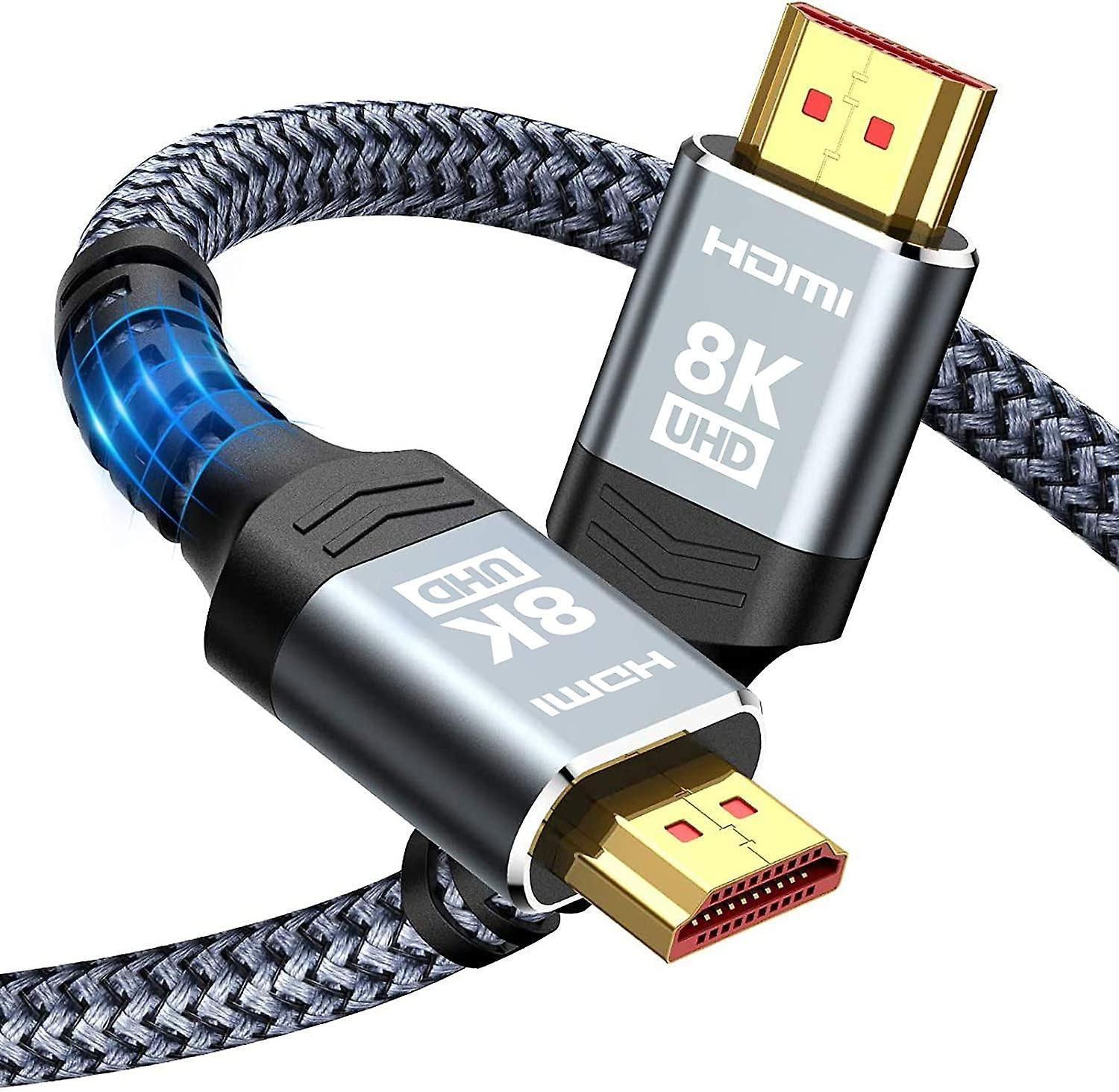 HDMI 2.1 Cable 8K 60Hz 4K 120Hz 1m Braided | Simpledeals