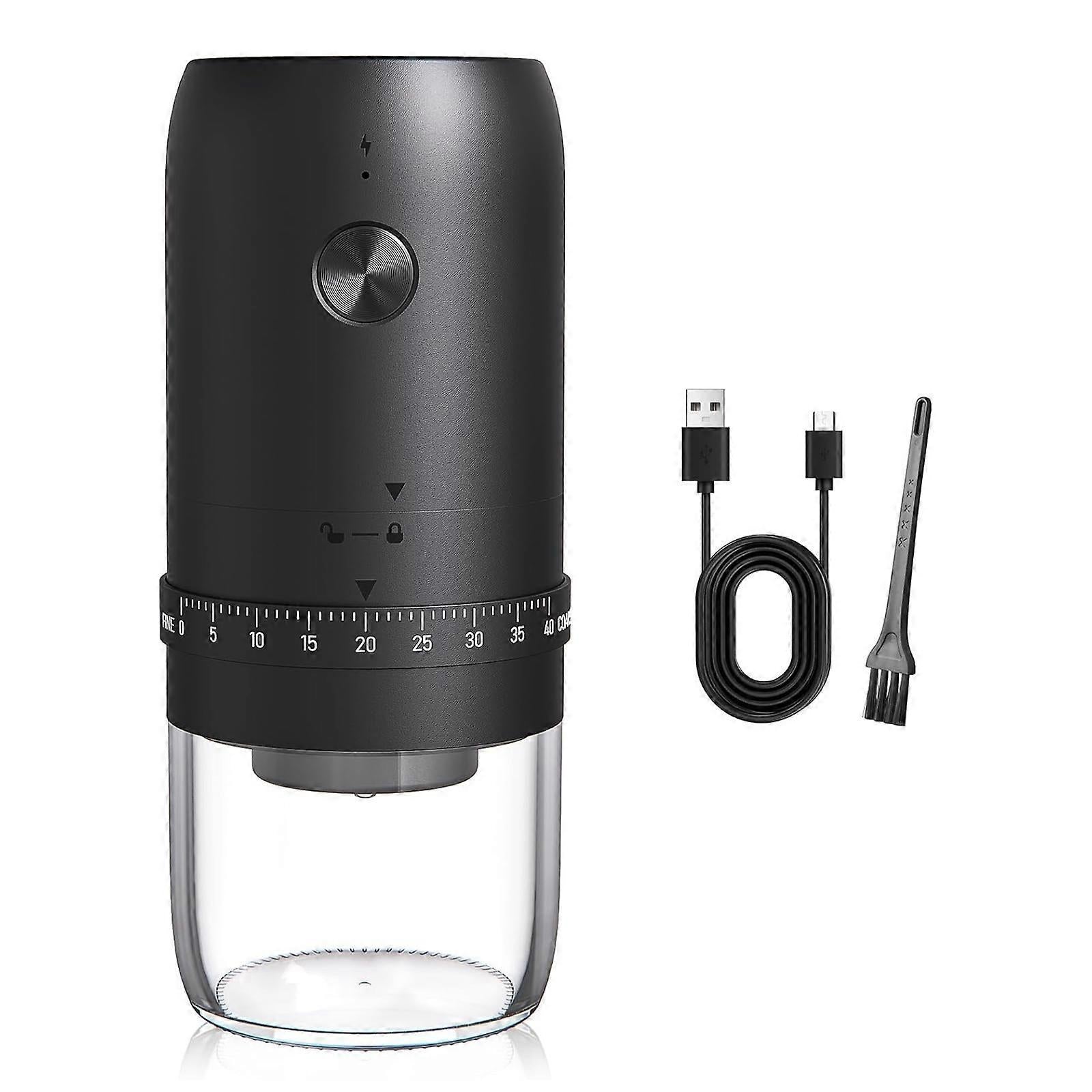 Rechargeable Coffee Grinder 40 Settings Compact | Simpledeals