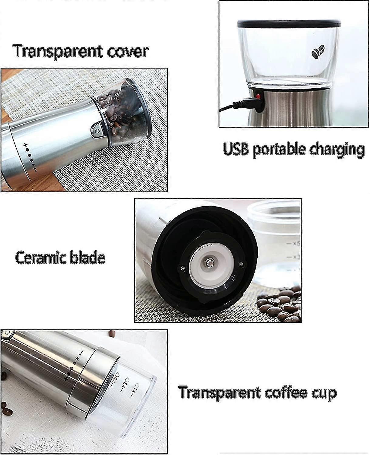 Electric Coffee Grinder Portable Bean Grinder | Simpledeals