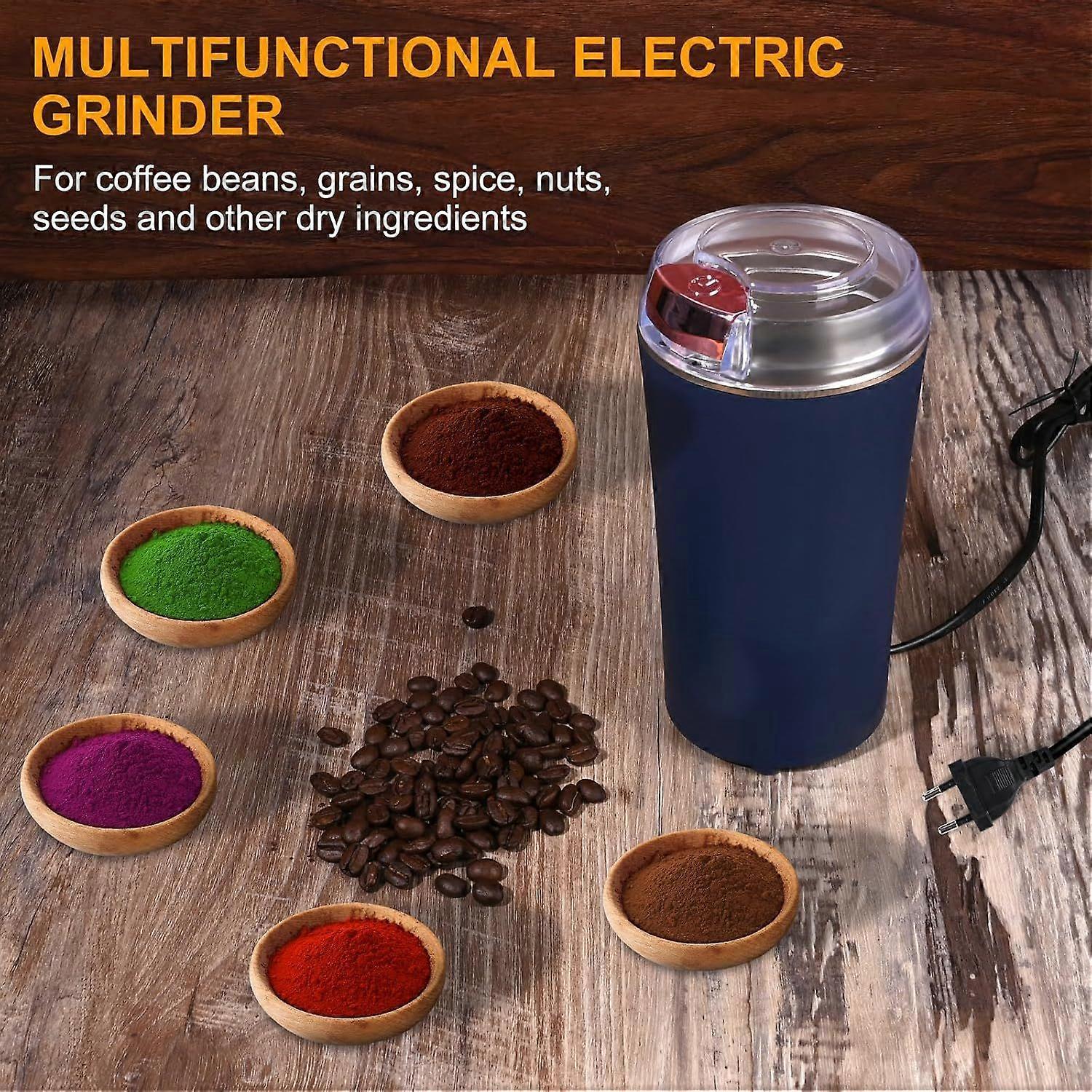 Electric Coffee Grinder 200W Stainless Steel | Simpledeals