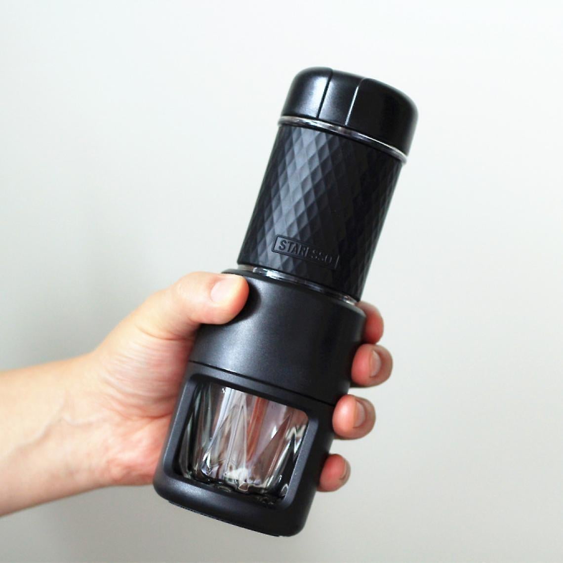 Manual Coffee Grinder Capsule Maker Combo | Simpledeals