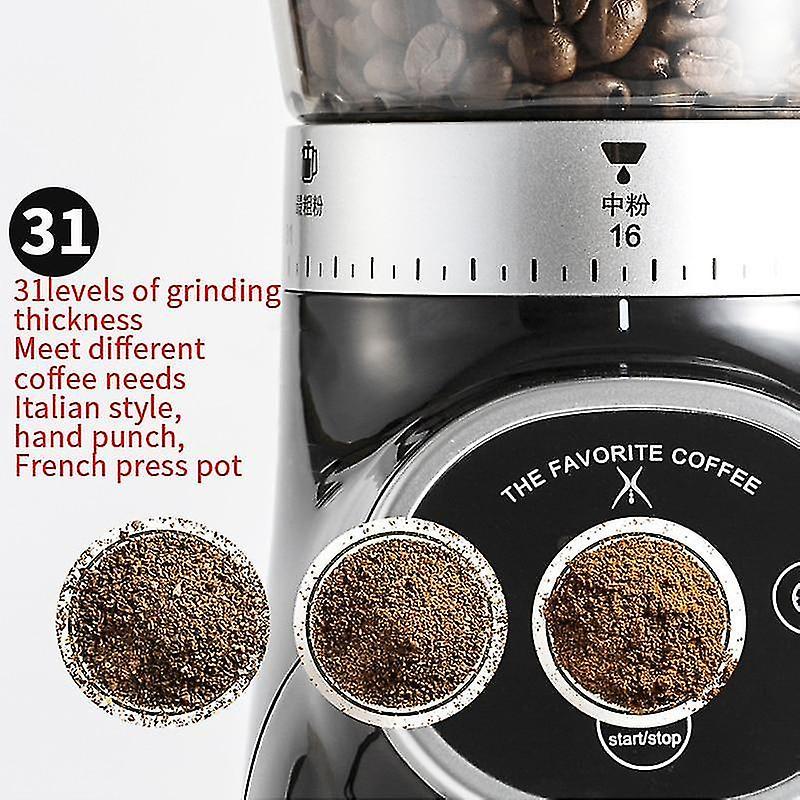 Electric Coffee Grinder 31-Stage Bean Mill | Simpledeals