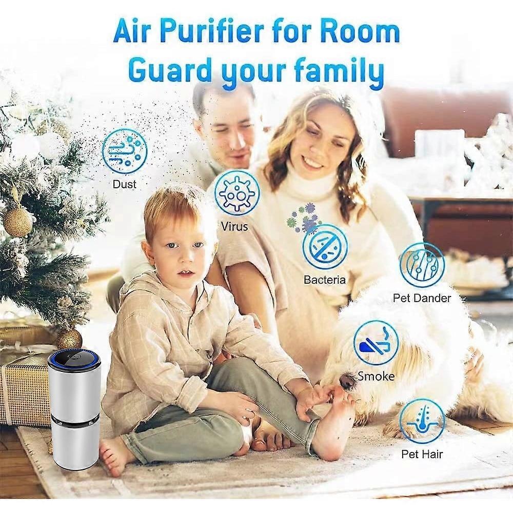 Portable Air Purifier Car Bedroom Compact Filter | Simpledeals