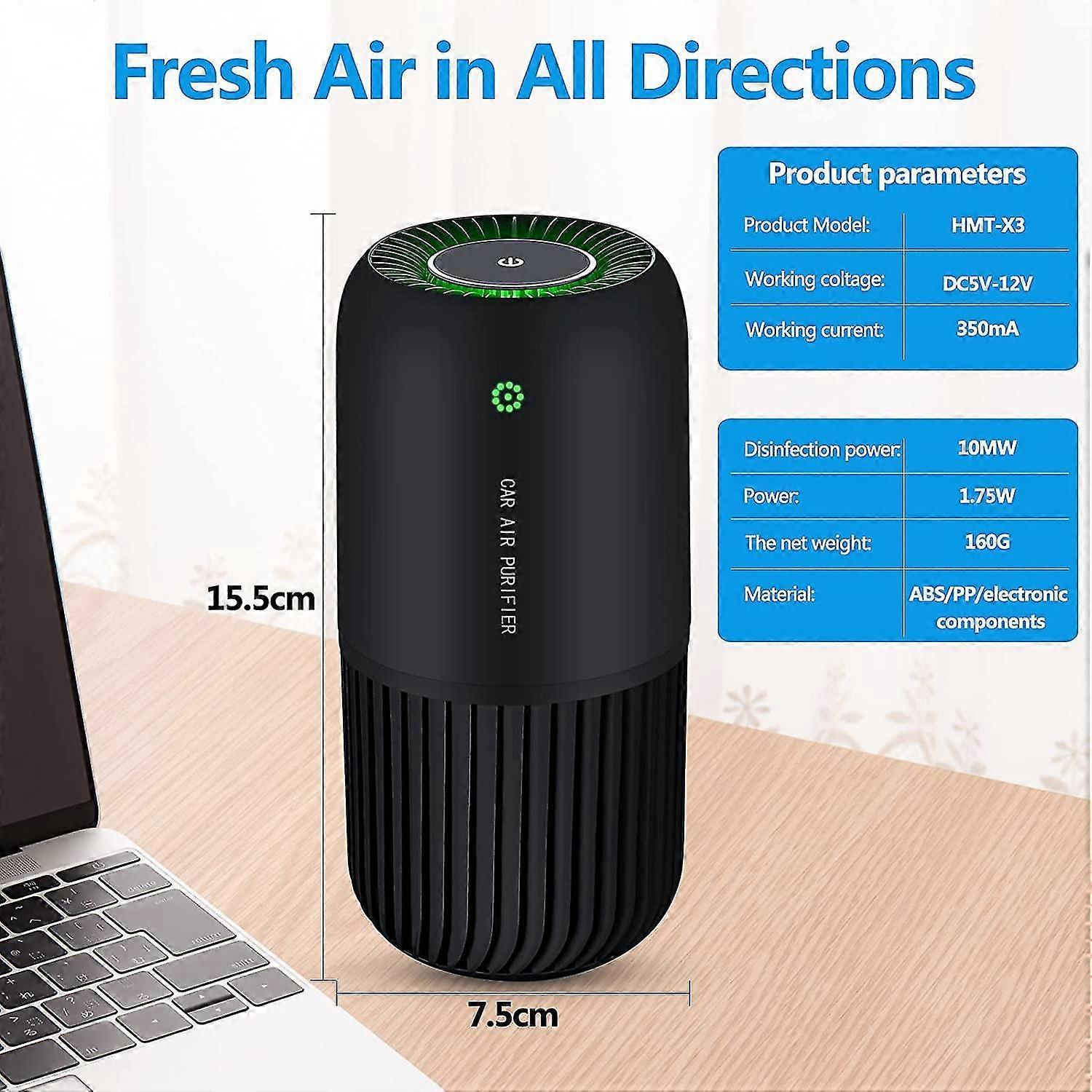 Air Purifier Car Office Smoke Dust Filter | Simpledeals
