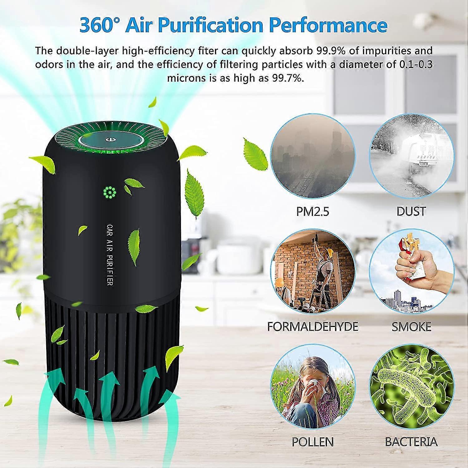 Air Purifier Car Office Smoke Dust Filter | Simpledeals