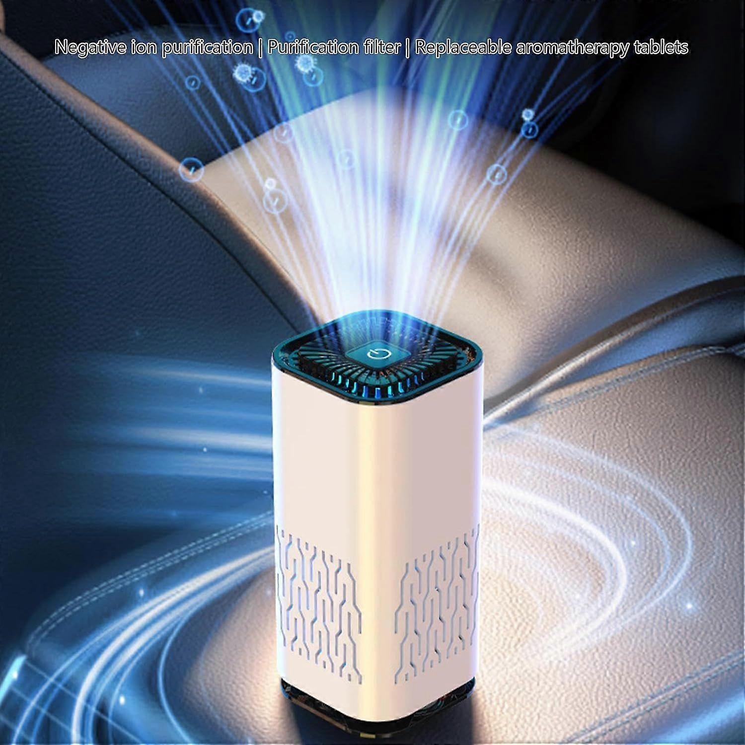 Car Air Purifier HEPA Filter Ionizer | Simpledeals
