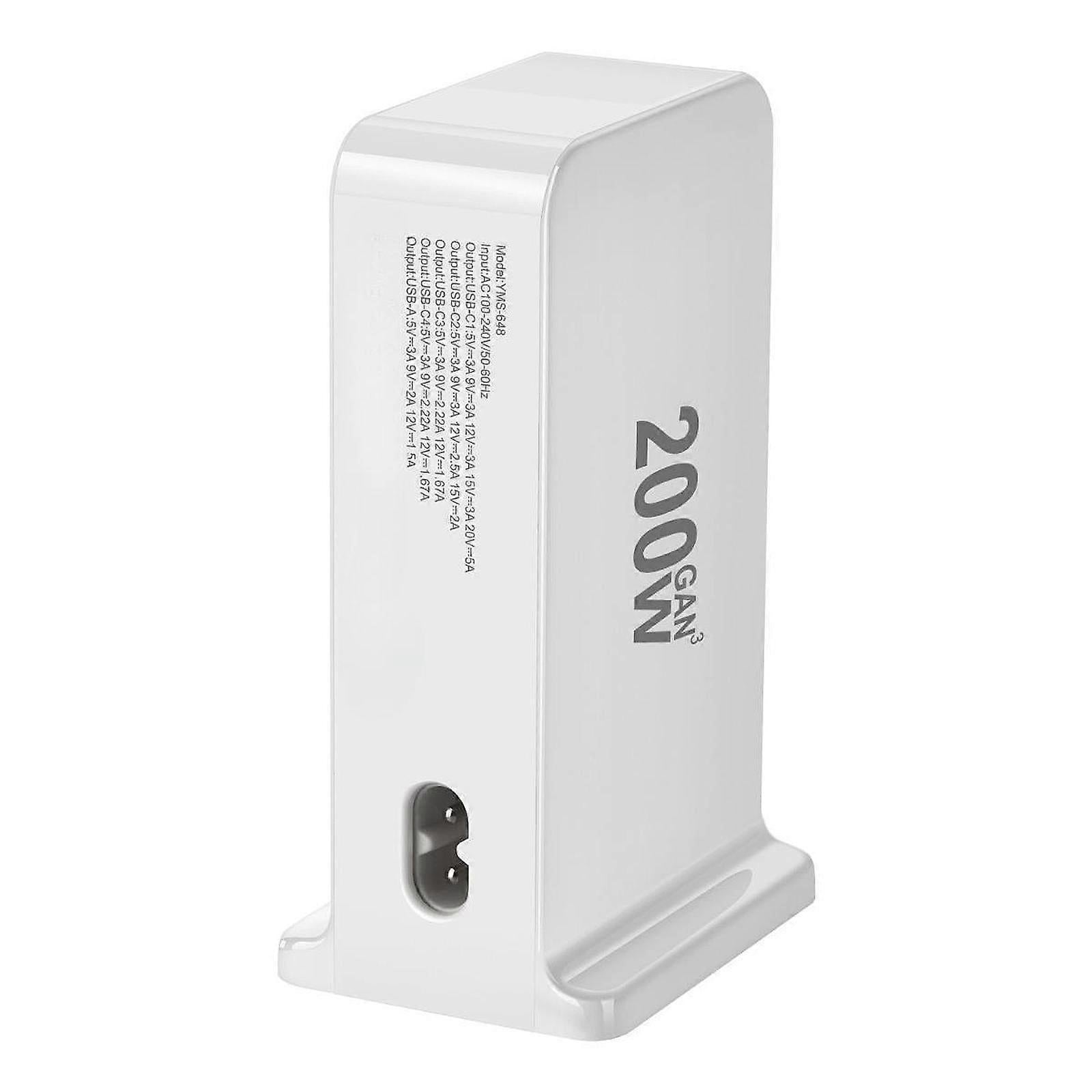 200W USB-C Desktop Charging Station 6-Port | Simpledeals