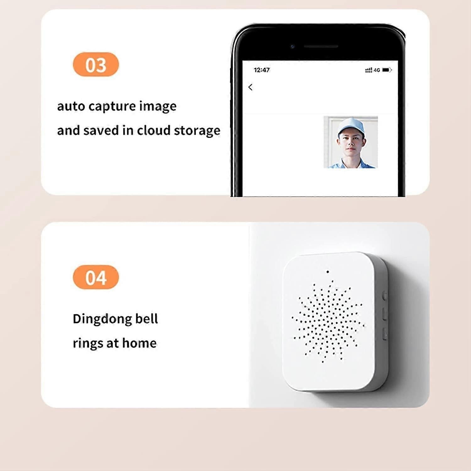 WiFi Video Doorbell Camera 1080p HD | Simpledeals
