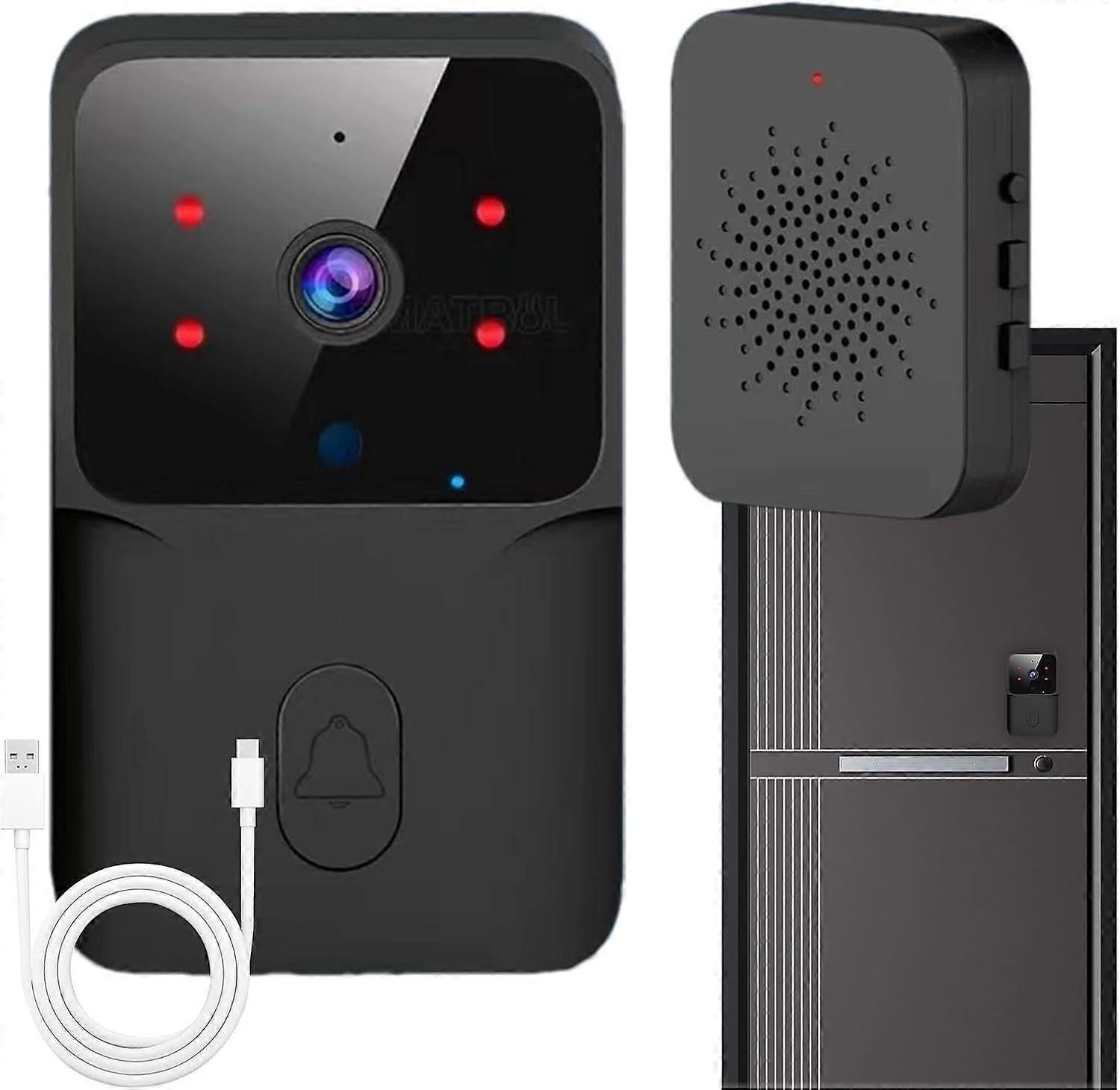 Video Doorbell Camera Battery Powered | Simpledeals
